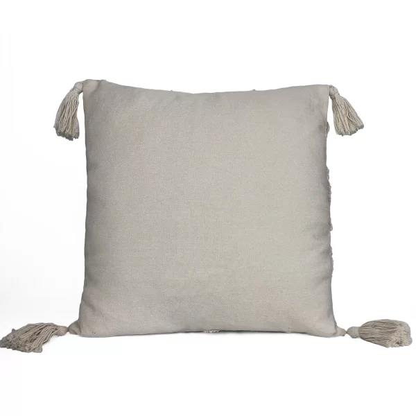 Cotton Fringed Cushion Cover - Image 2